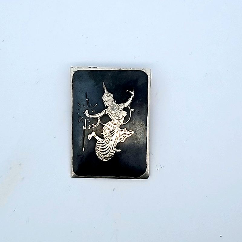 Sterling Silver Siam Pin