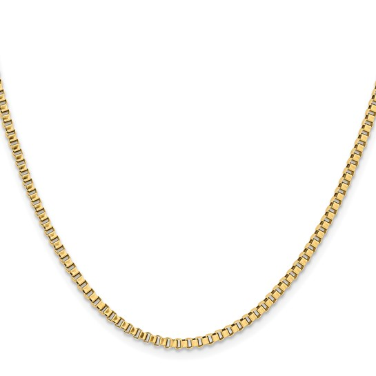 Gold Plated Stainless Steel Box Chain