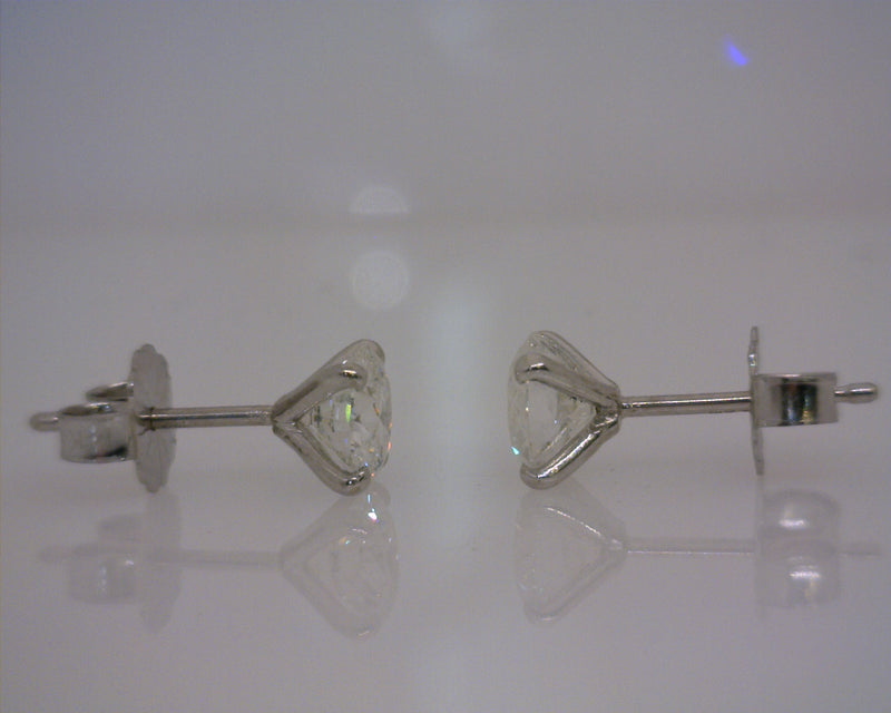 14K WG DIAMOND STUDS