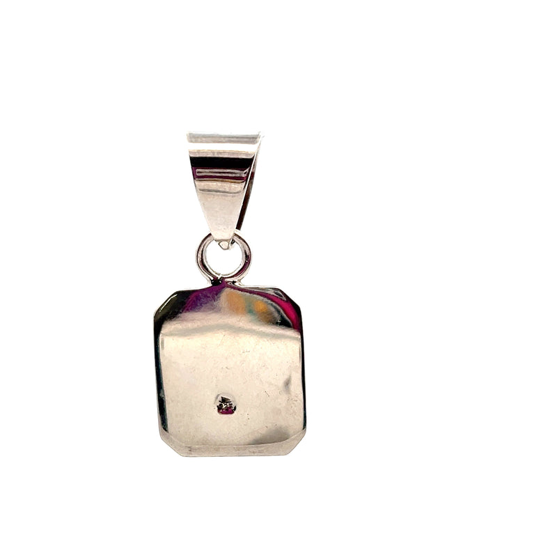 Sterling Silver Black Onyx Pendant