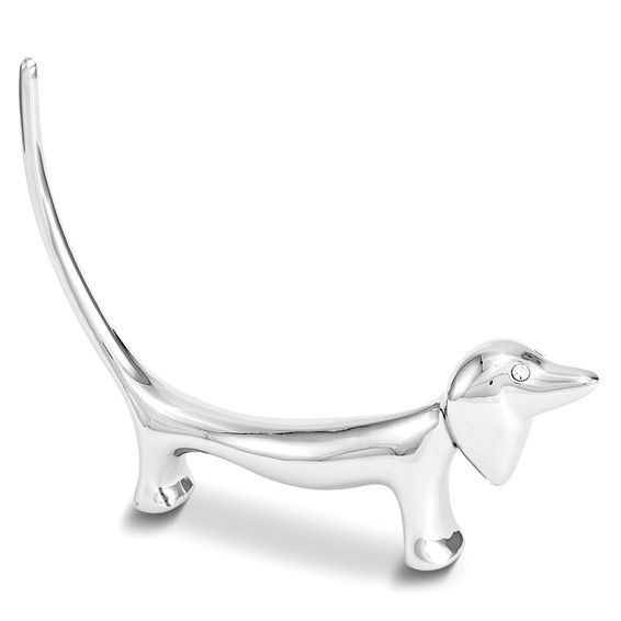 Chrome-plated Dog Ring Holder