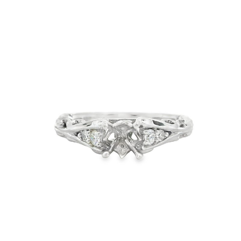 14K WG DIAMOND ENGAGEMENT RING