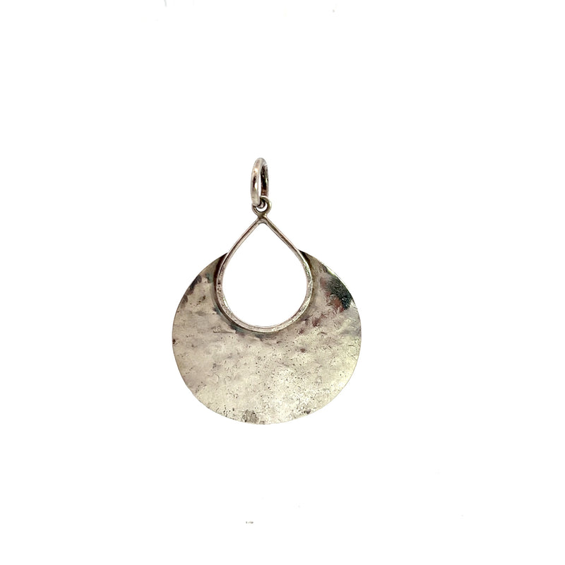 Sterling Silver Crescent Style Pendant