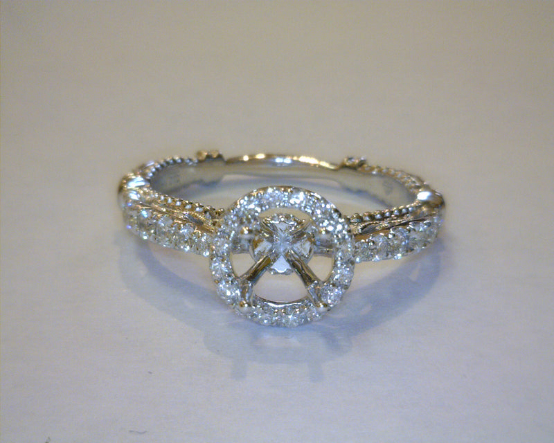 14K WG DIAMOND RING