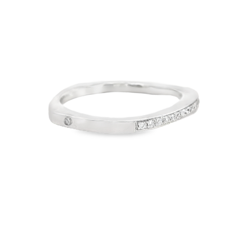 14K WG DIAMOND BAND