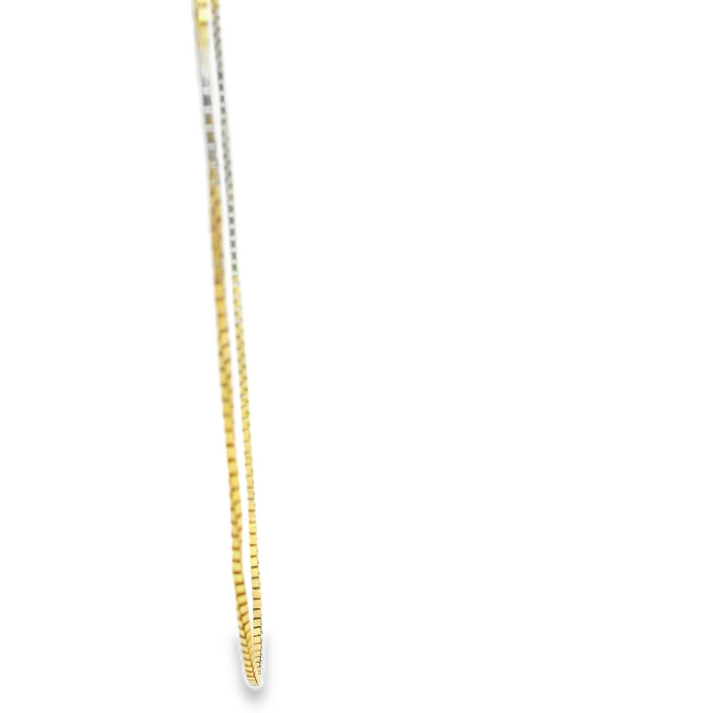 14K YG Box Chain