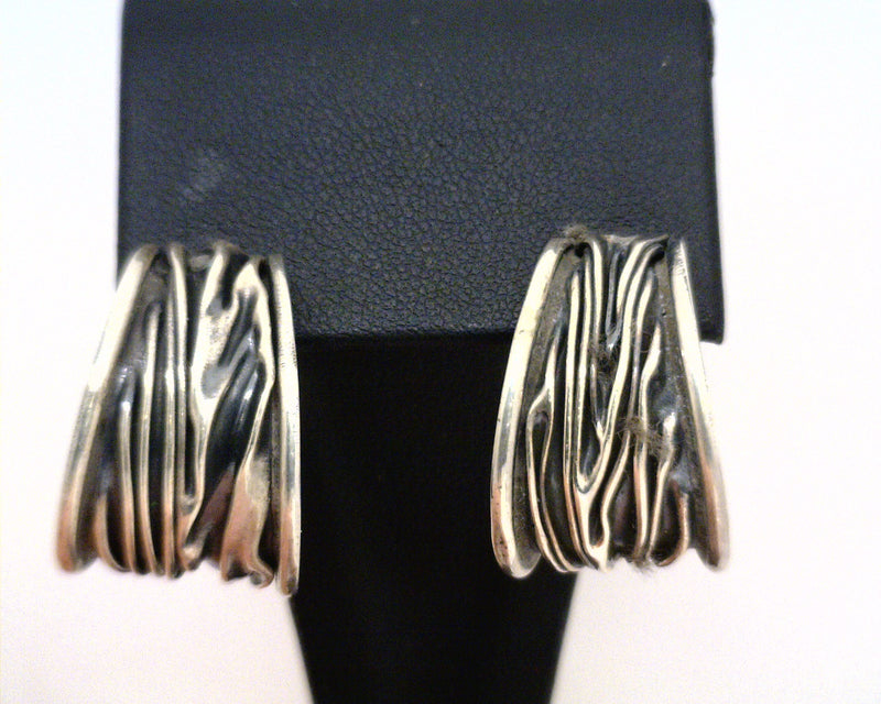 Sterling Silver Hoop Earrings