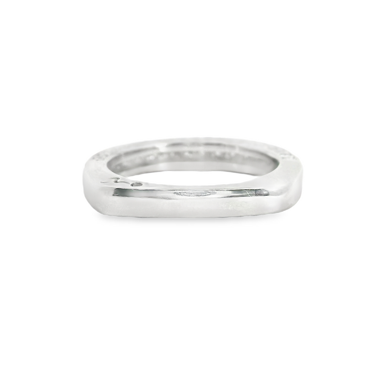 A. Jaffe Platinum Diamond Wedding Band