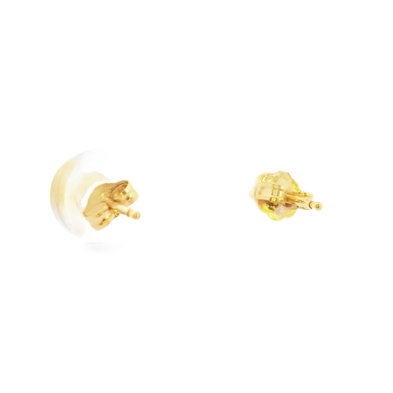 14K YG 4.0MM Ball Post Earrings
