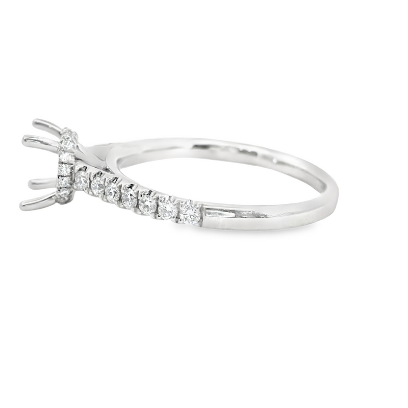 14K WG DIAMOND RING