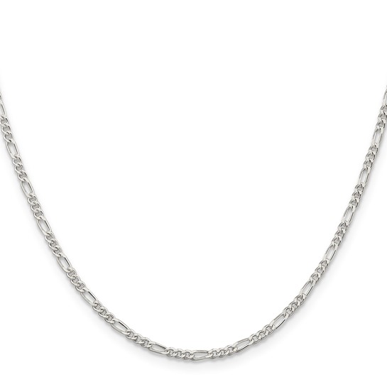 Sterling Silver Figaro Chain 20