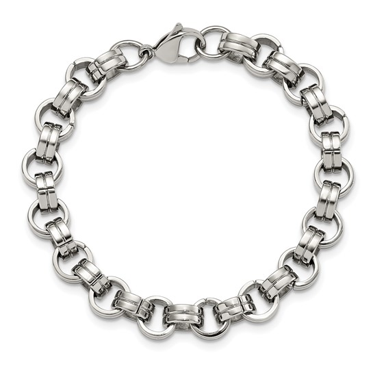 Stainless Steel 8" Bracelet