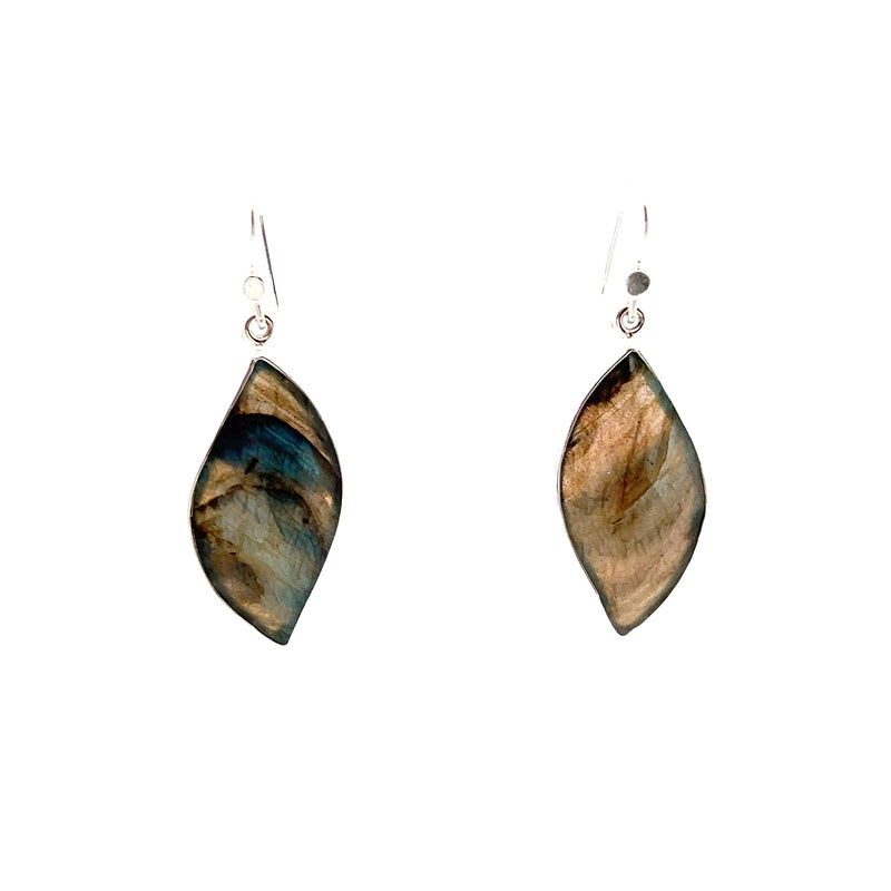 Sterling Silver Labradorite Earrings