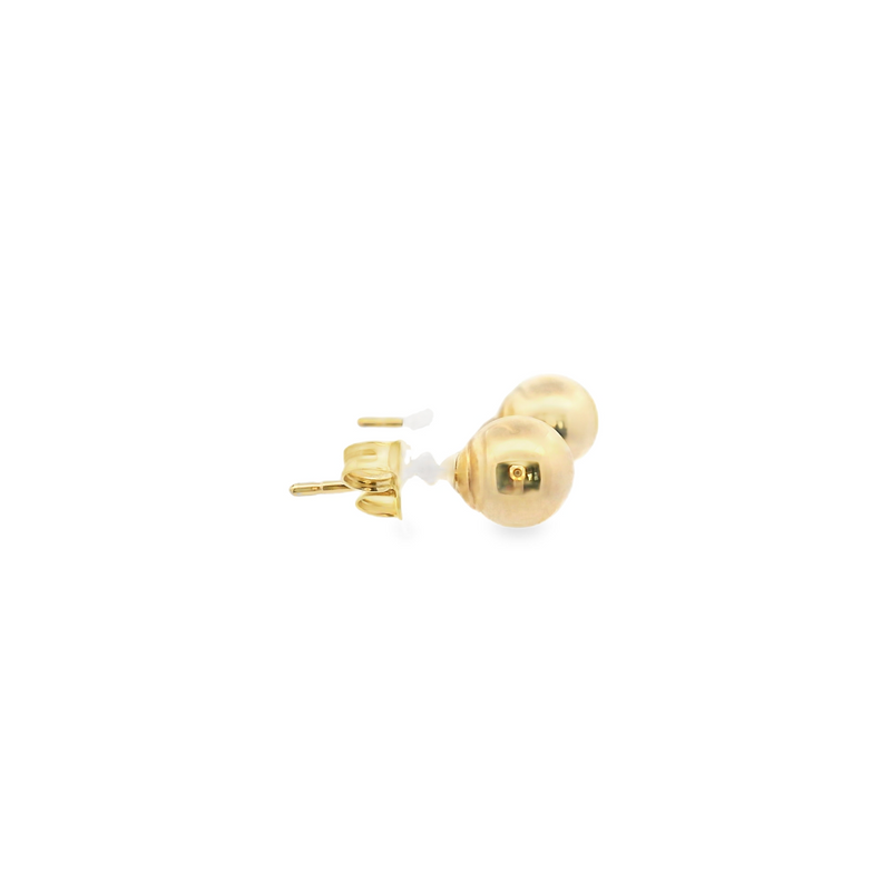 14K YG Ball Post Studs 6.0mm