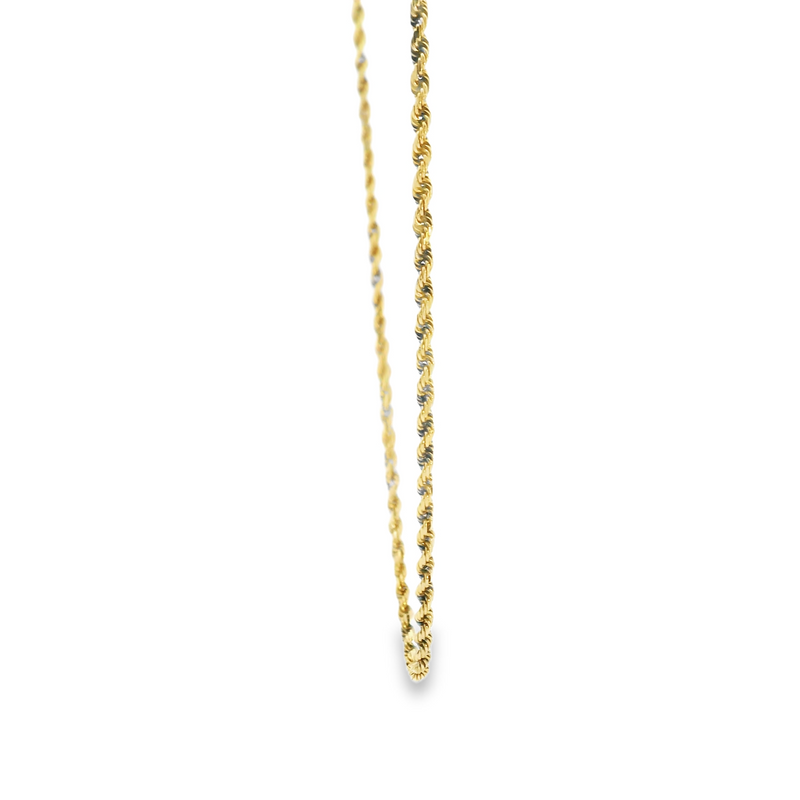 14K YG Rope Chain 20"