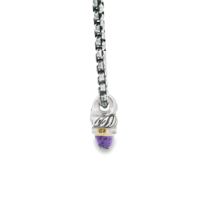 David Yurman Amethyst Necklace
