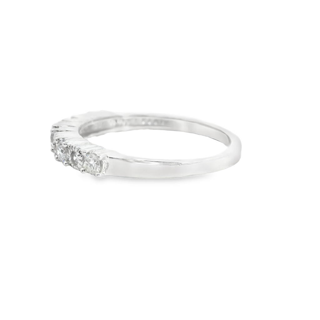 14K WG DIAMOND BAND