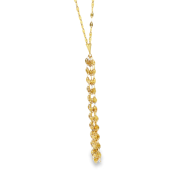 Gold Plated Stelring Silver Fancy Chain