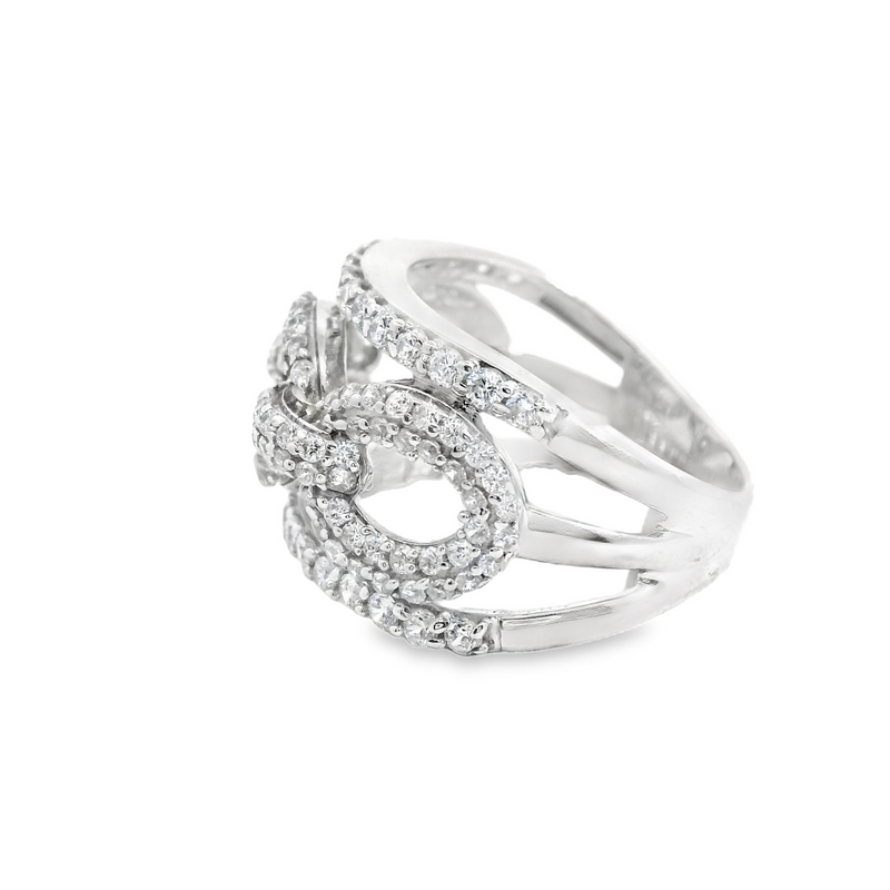 Sterling Silver CZ Ring