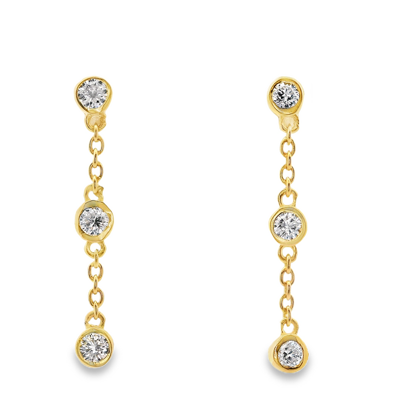 LAB GROWN DIAMONDS by the Yard Earrings