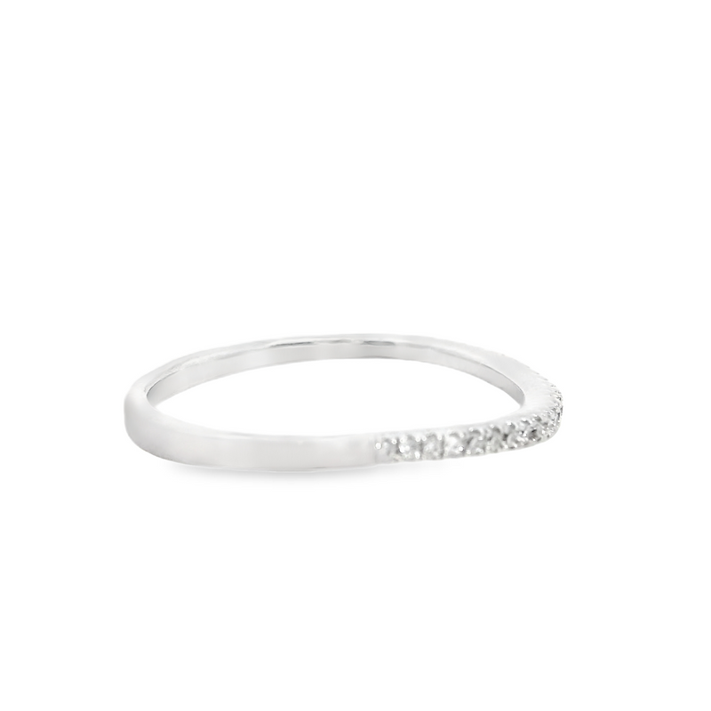 14K WG DIAMOND BAND