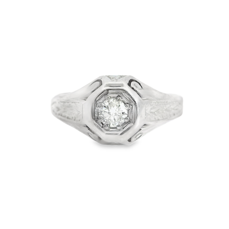 18K WG DIAMOND BAND