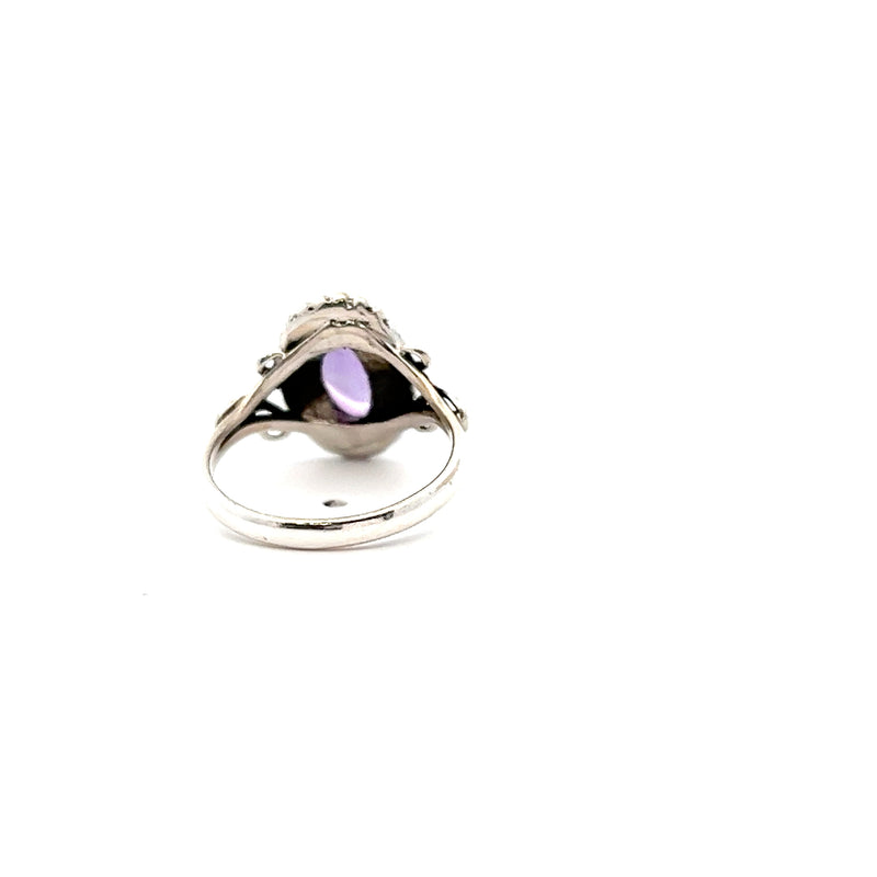 Sterling Silver Amethyst Ring