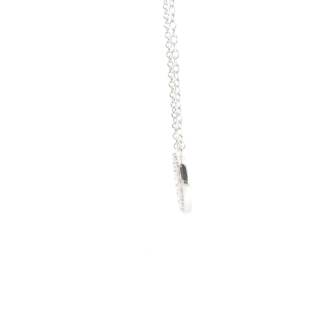 Sterling Silver CZ Necklace