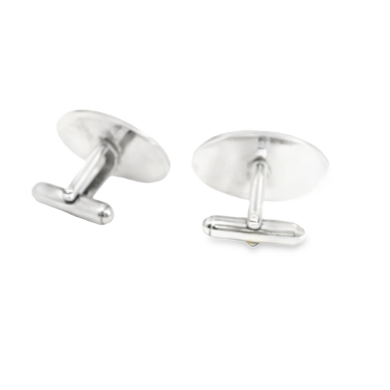 Tiffany & Co. SS Enamel  Cufflinks