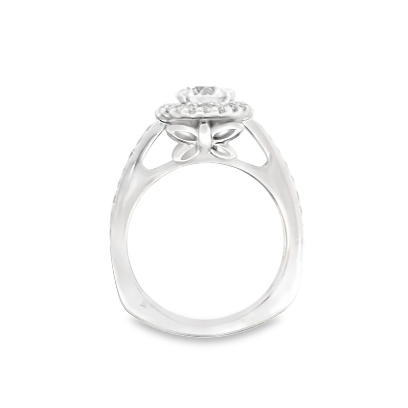 14K WG ENGAGEMENT RING