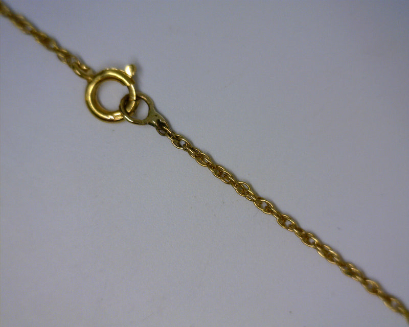 14K YELLOW GOLD LOOSE ROPE CHA