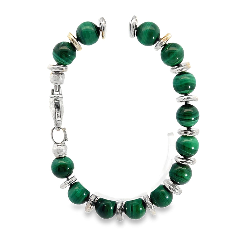JAI by John Hardy Malachite Bracelet 7"