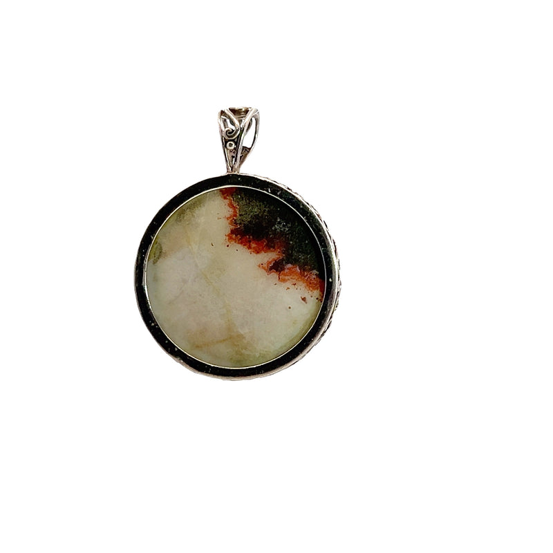 Sterling Silver Druzy Pendant