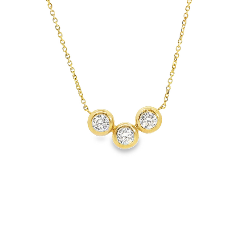 10K Y Lab Grown Diamond Necklace