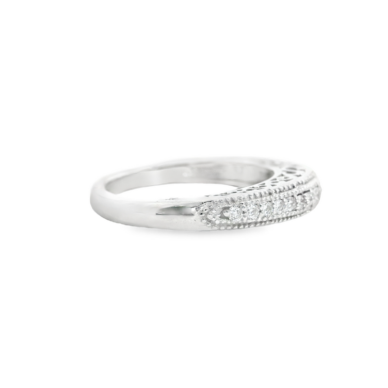 14K WG DIAMOND BAND