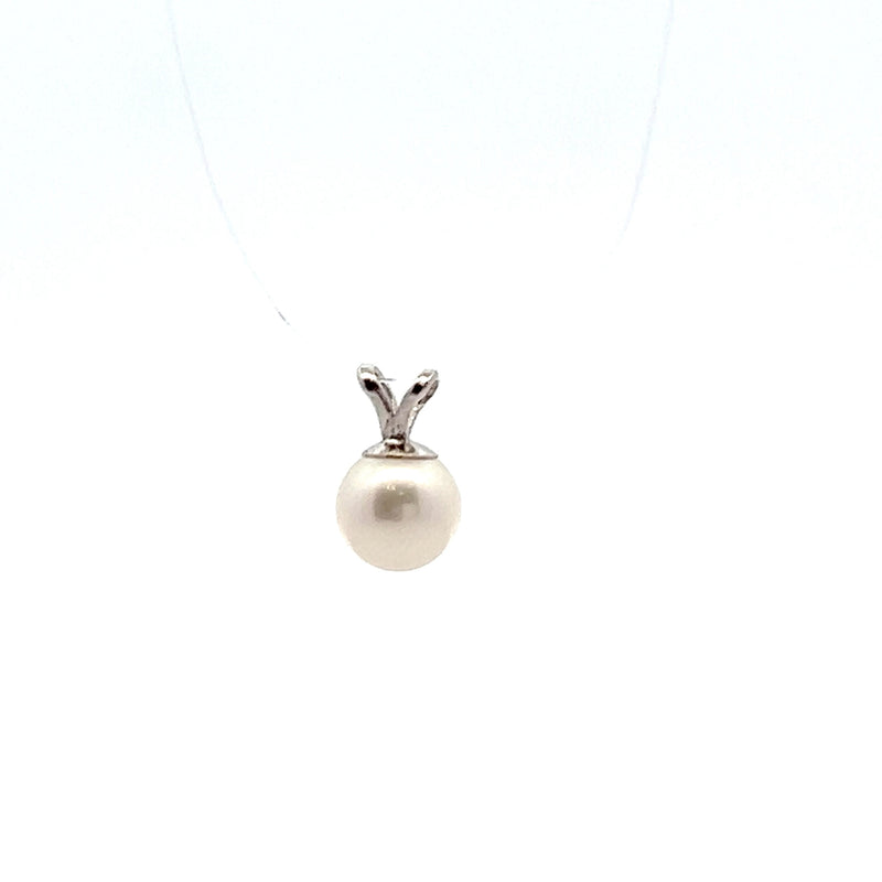 14K WG Pearl Pendant