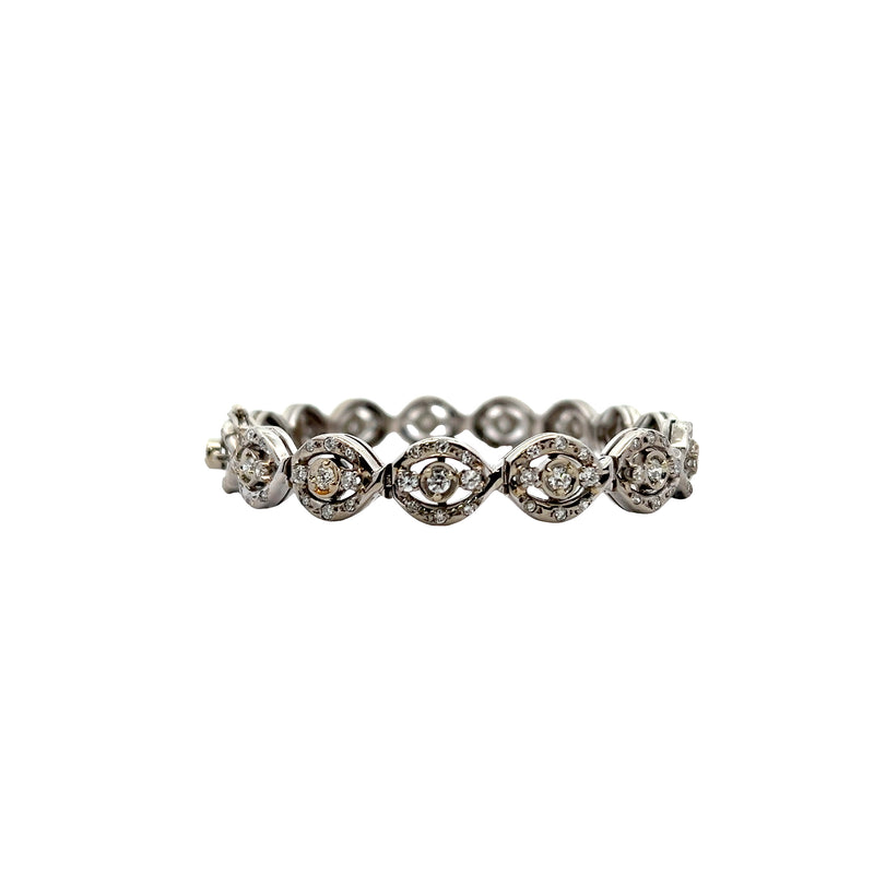 14K WG Diamond Tennis Bracelet