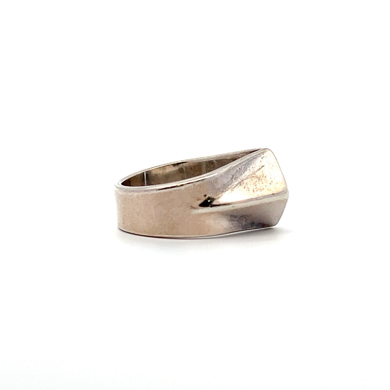 Sterling Silver Open Geometric Style Ring