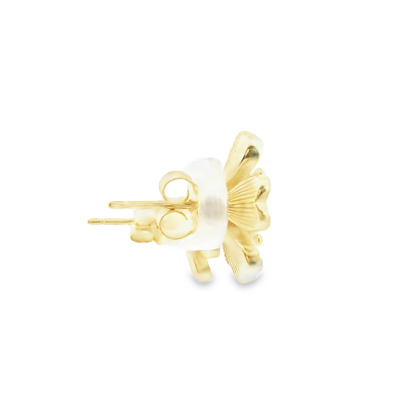 Gold Plated Gemstone Earrings