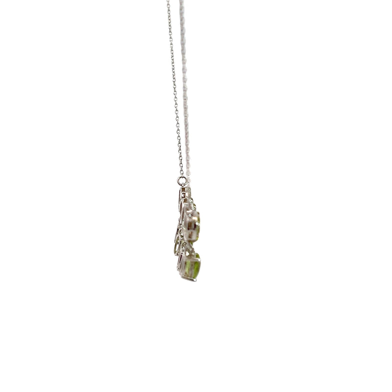 Sterling Silver Peridot Necklace