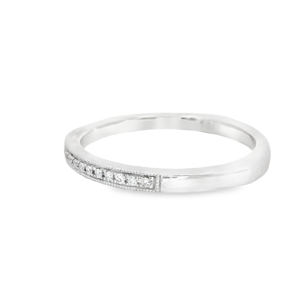 14K WG DIAMOND BAND
