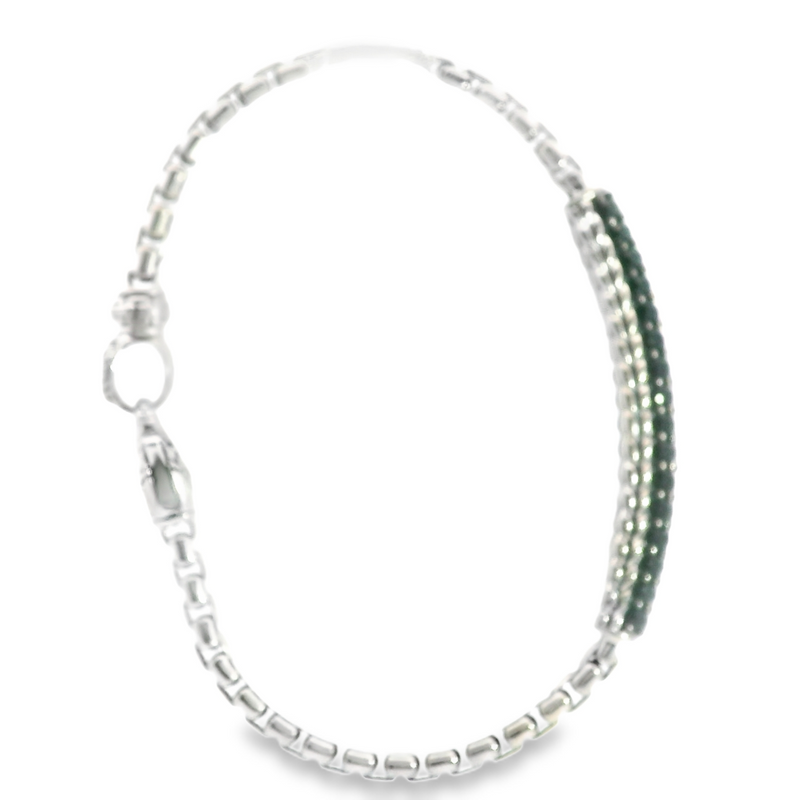 JAI by John Hardy Black Spinel Bracelet 7"