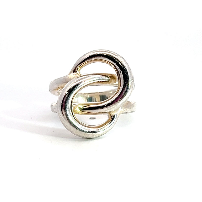 Sterling Silver T&B Knot Ring