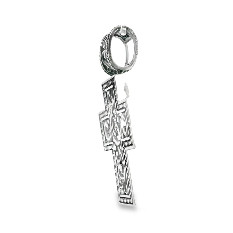 Sterling Silver Filigree Cross