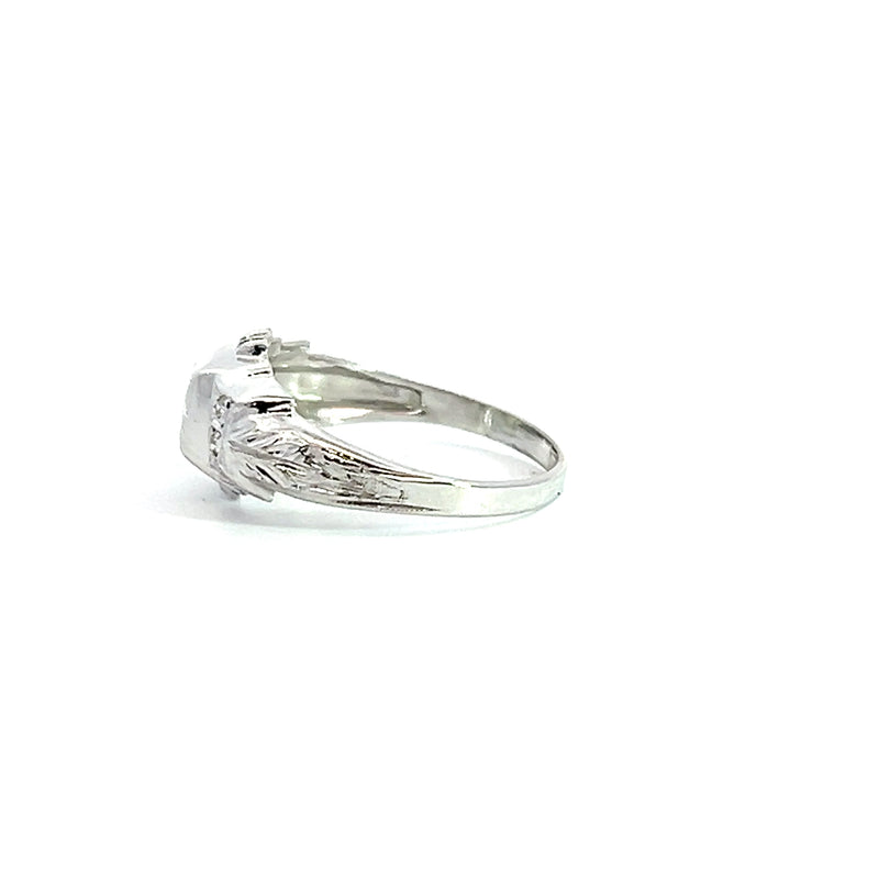 14K WG Vintage Diamond Ring