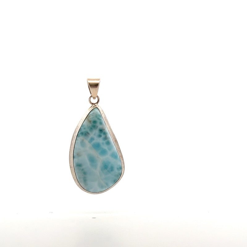 Sterling Sliver Larimar Pendant