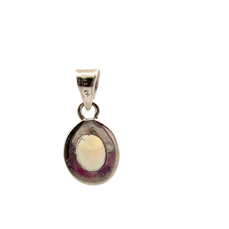 Sterling Sliver Opal Pendant