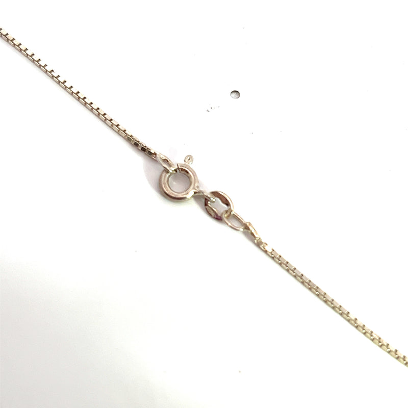 Sterling Silver 20" Box Chain