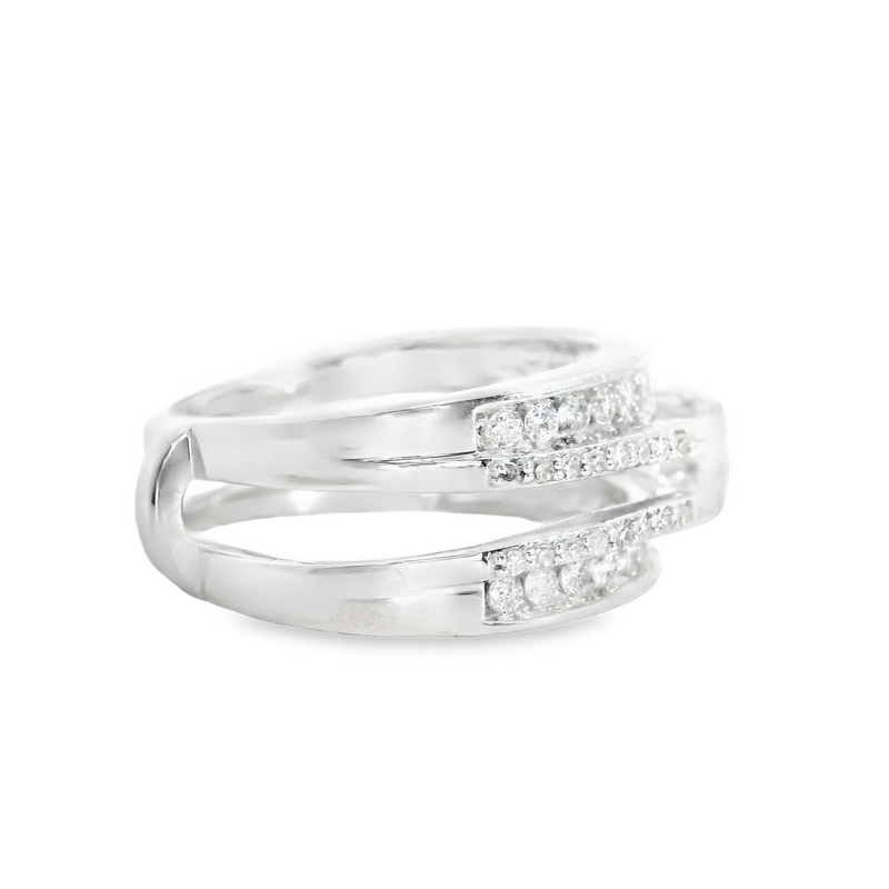 14K WG DIAMOND GUARD
