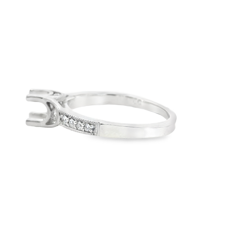 14K WG DIAMOND ENGAGEMENT RING